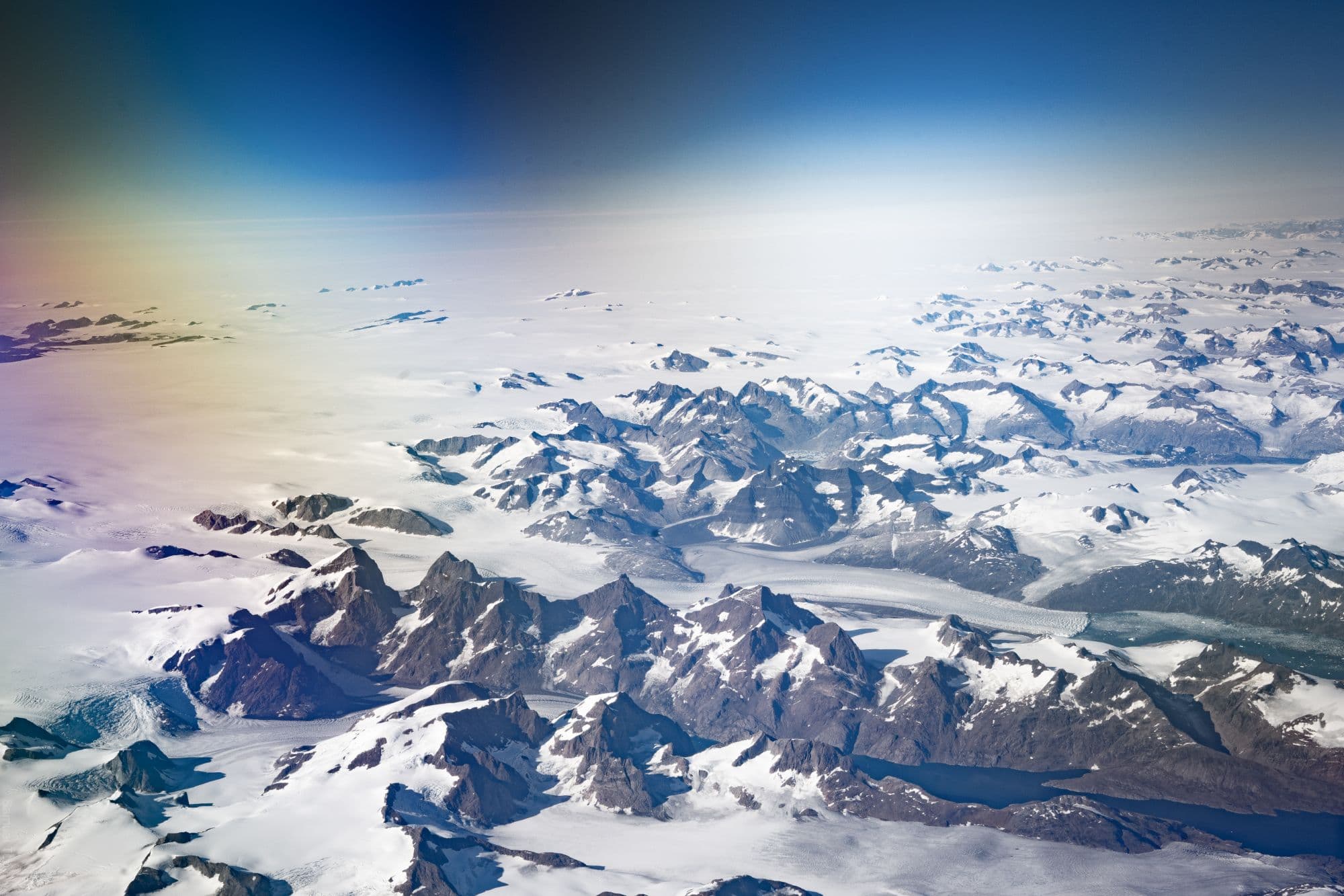 Greenland from 30,000 ft — photo 5