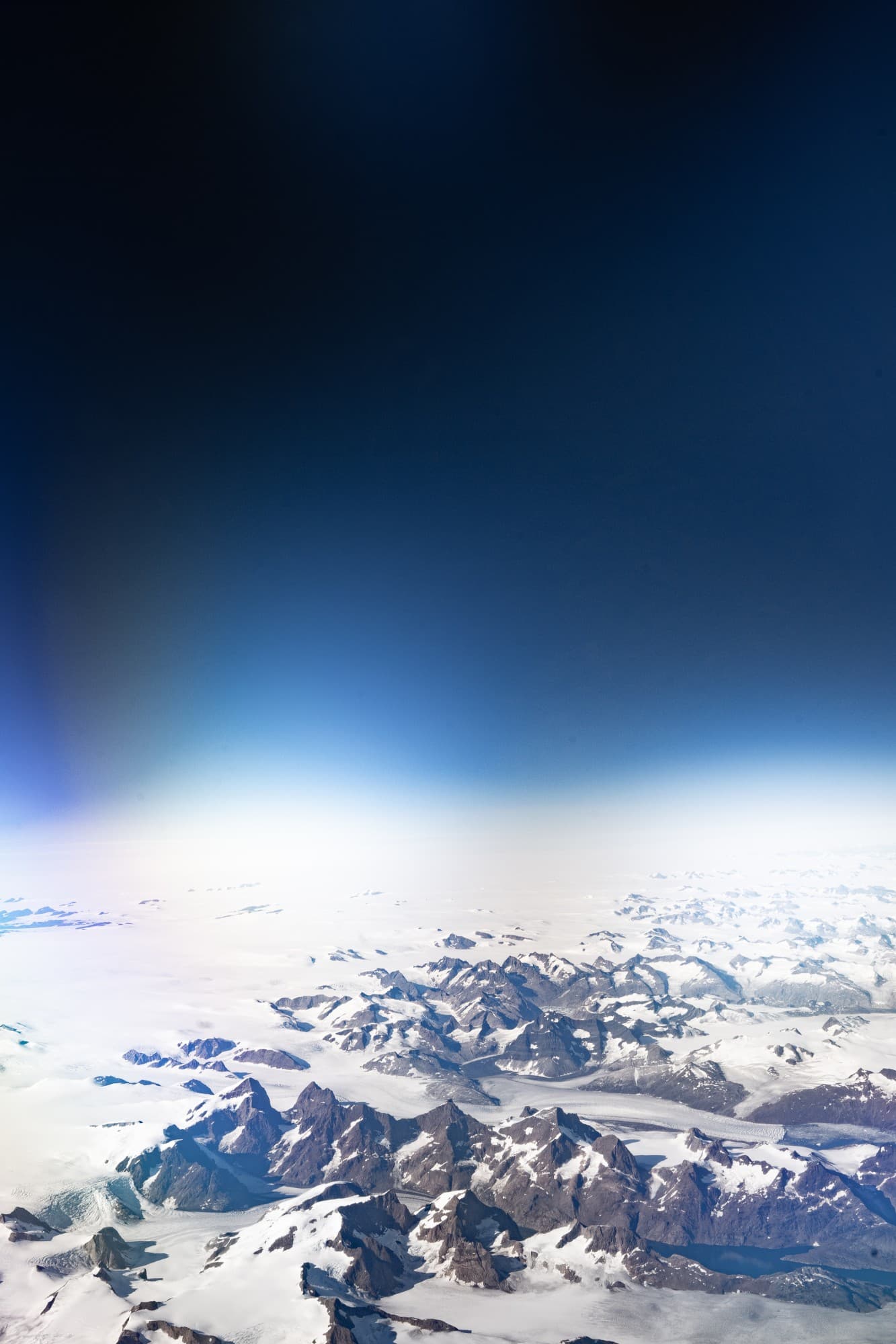Greenland from 30,000 ft — photo 6