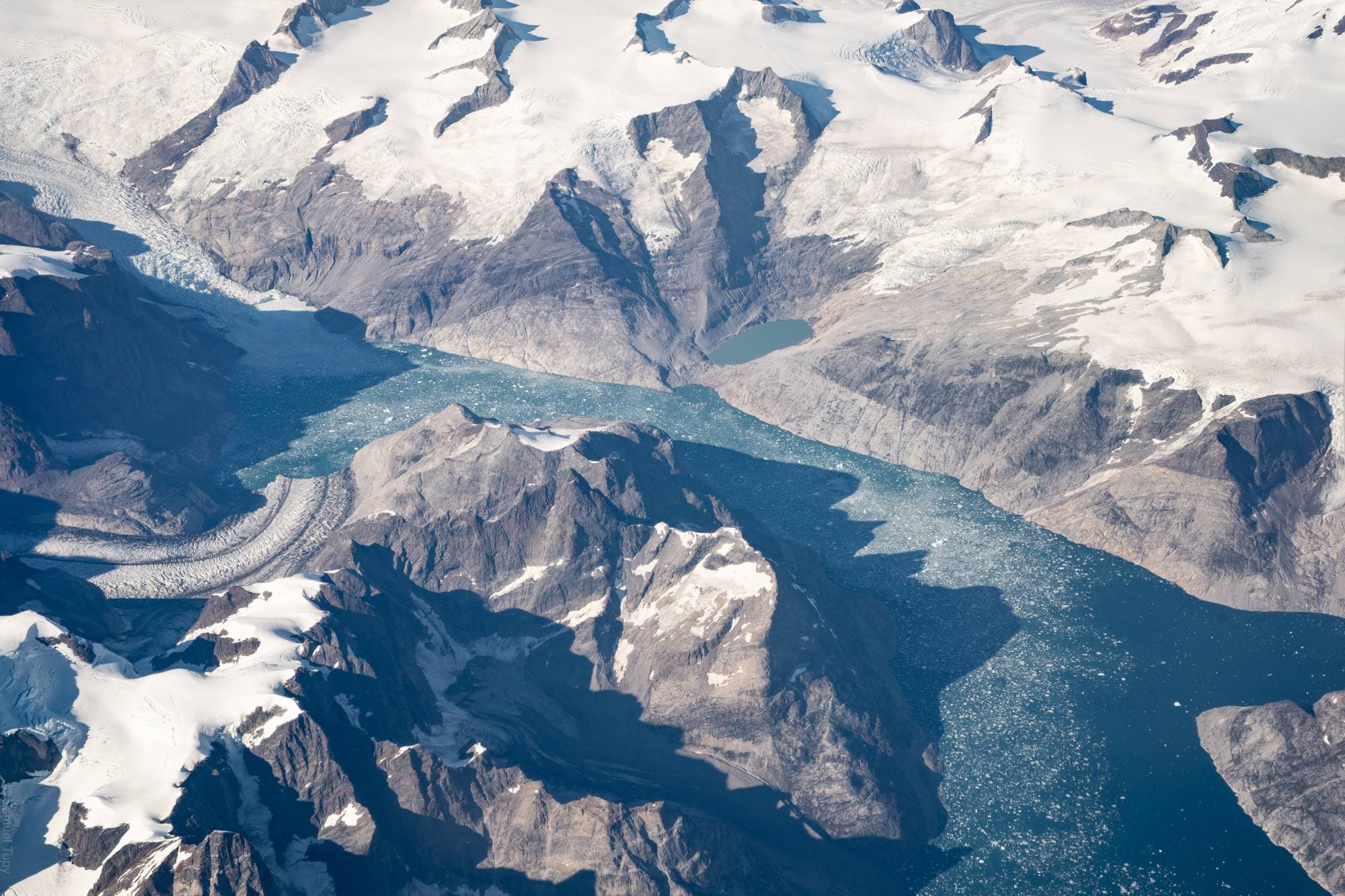 Greenland from 30,000 ft — photo 10