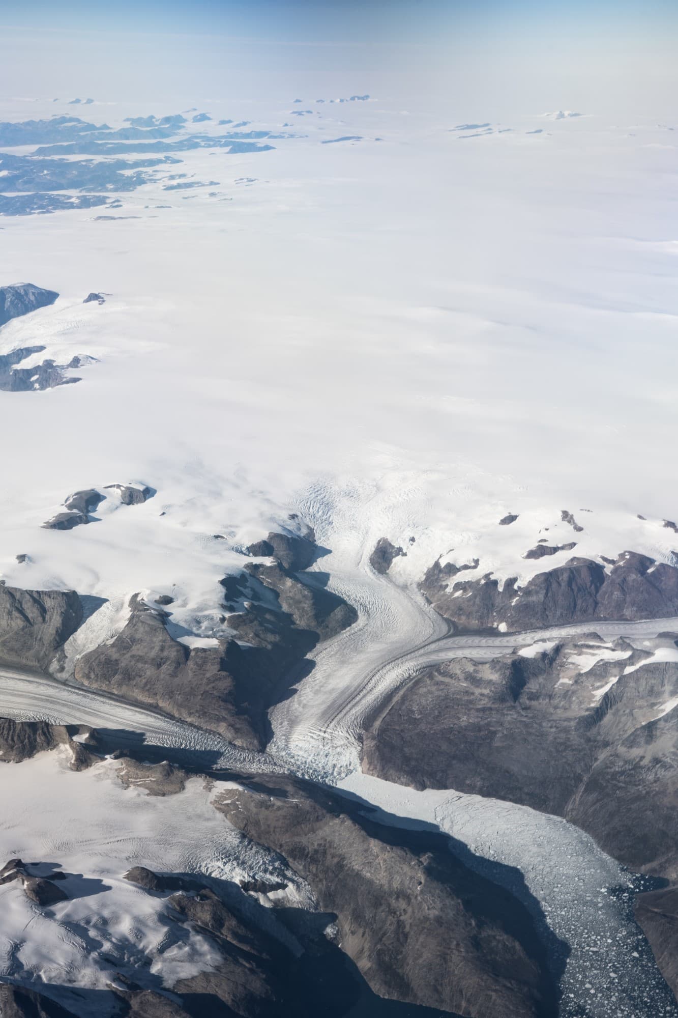 Greenland from 30,000 ft — photo 15
