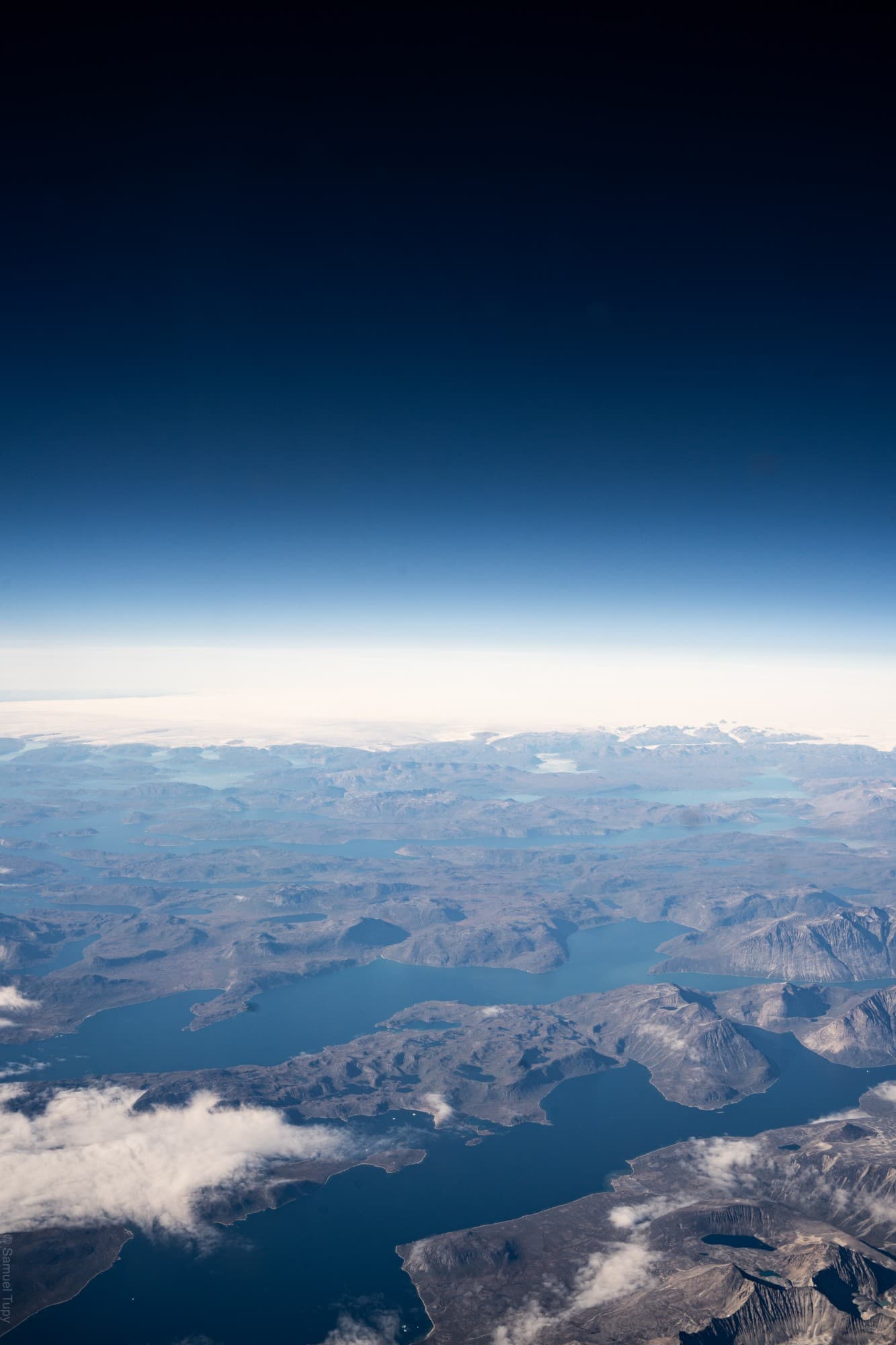 Greenland from 30,000 ft — photo 25